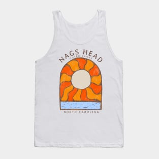 Nags Head, NC Summertime Vacationing Burning Sun Tank Top